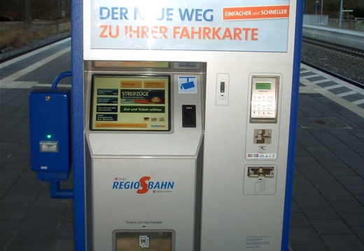 NWB Fahrscheinautomat in Langwedel 1