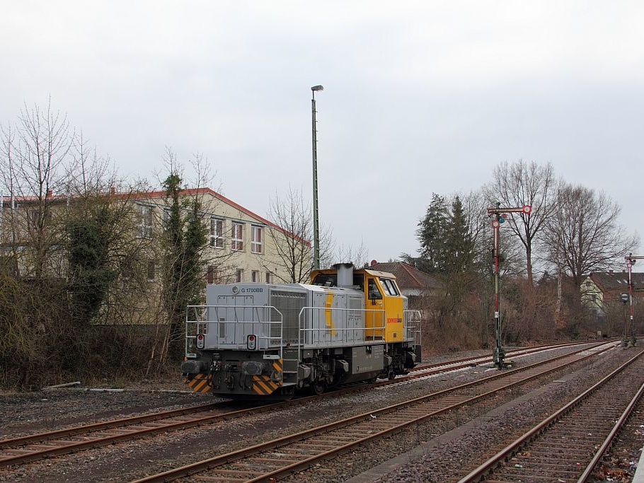 Schienenschleifmaschine RG48 in Walsrode