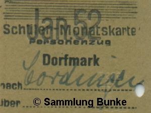 009 Schüler-Monatskarte Dorfmark - Cordingen