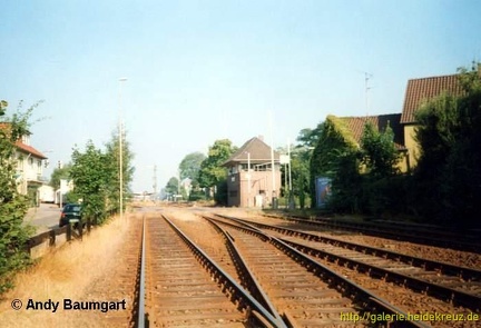 066 Gleisanlagen im Bahnhof Soltau