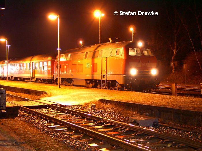 047 Baureihe 218 in Soltau