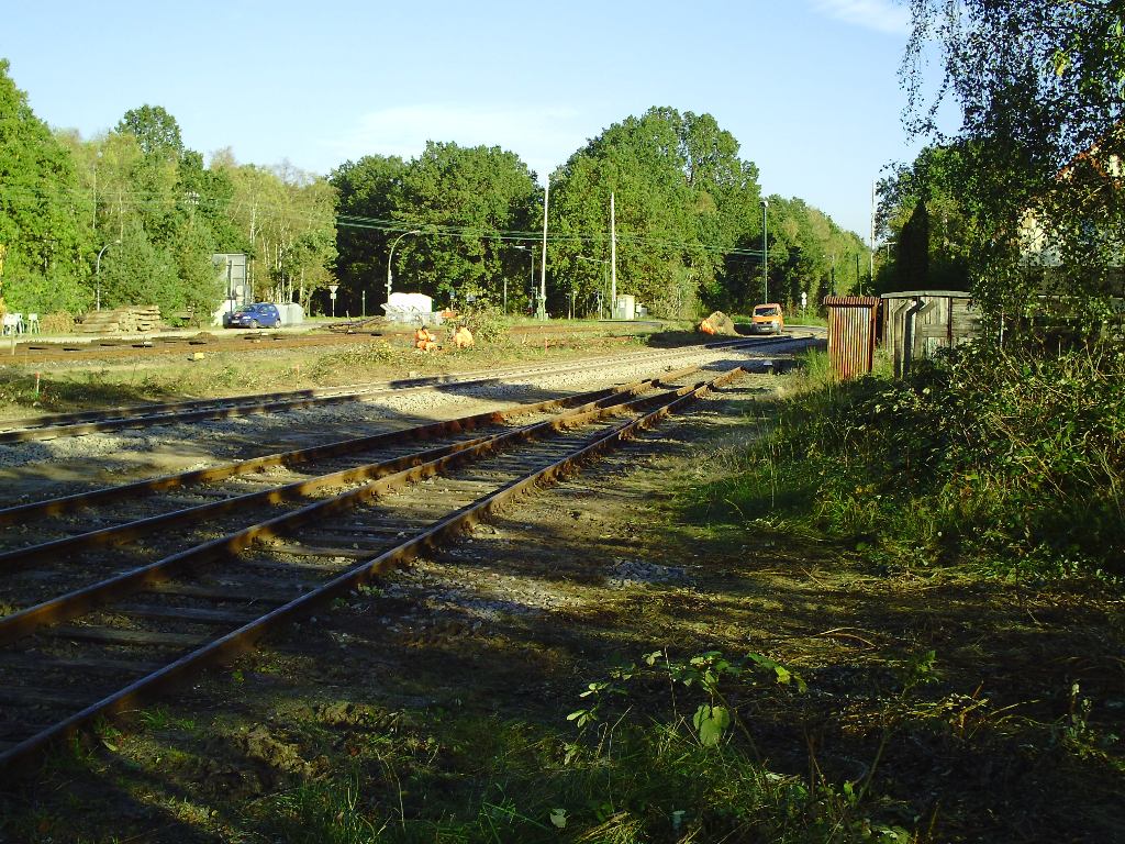 016 Gleisbauarbeiten Munster Oktober 2010