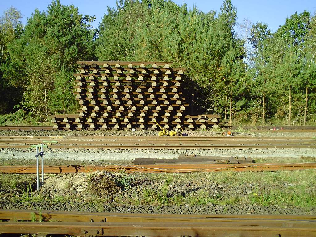 020 Gleisbauarbeiten Munster Oktober 2010