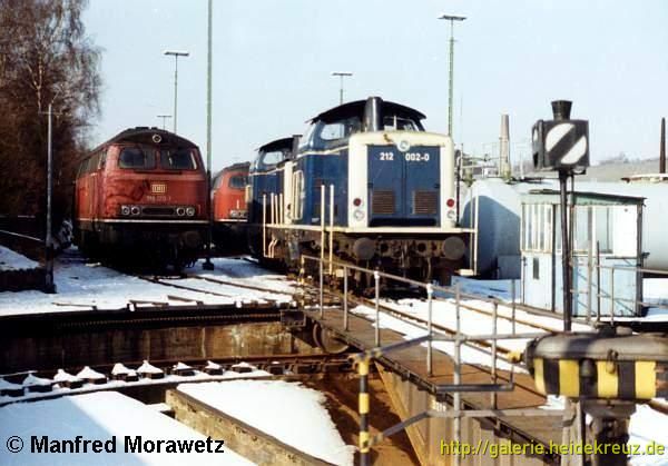 017 Zwei Loks im Bw Soltau
