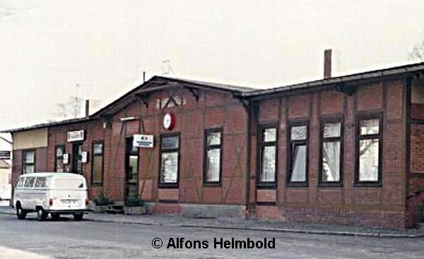 024 Empfangsgebäude Fallingbostel Straßenansicht 1984