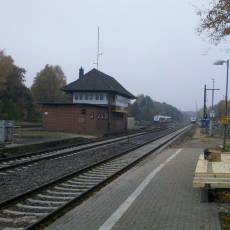 Umbau Bahnhof Soltau - 27. Oktober 2015
