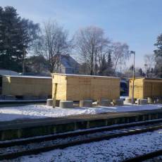 Umbau Bahnhof Soltau - 22. Januar 2016