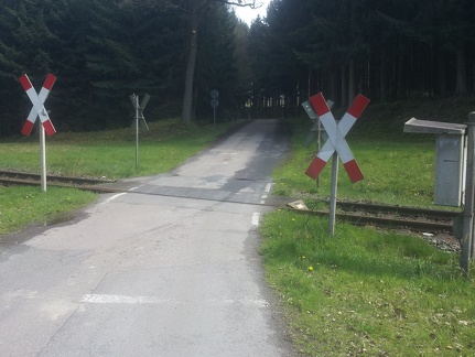 Bahnübergang "Vierder Feldweg"