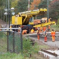 032 Gleisbauarbeiten Munster Oktober 2010