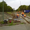 040 Gleisbauarbeiten Munster Oktober 2010