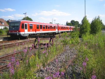 0057 Einfahrt in den Bahnhof Walsrode.