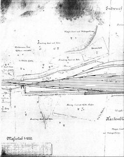 003 Soltau Gleisplan von 1899 für Soltau Bild 3