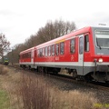 Umbau Heidebahn 282 Schwellenzug 05