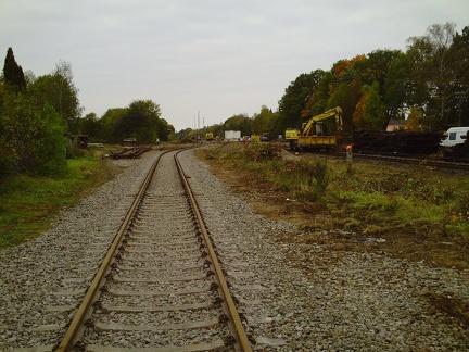 035 Gleisbauarbeiten Munster Oktober 2010