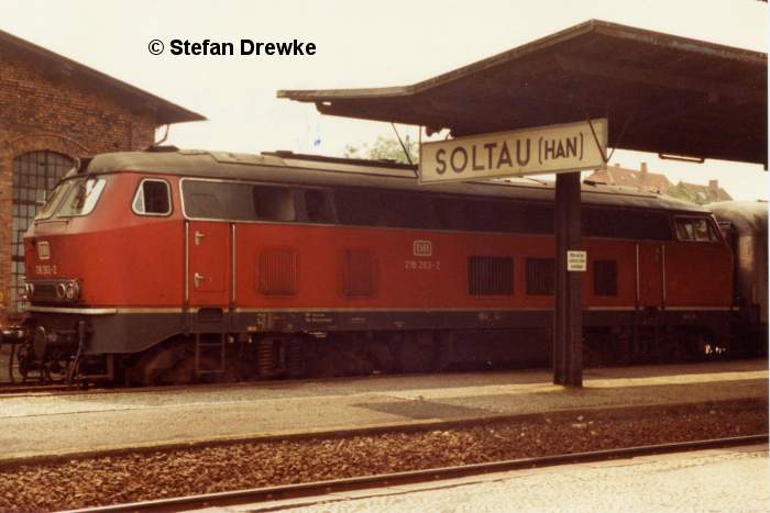 036 Baureihe 218 in Soltau