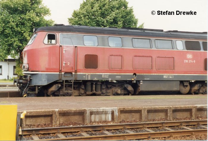 043 Baureihe 218 in Soltau
